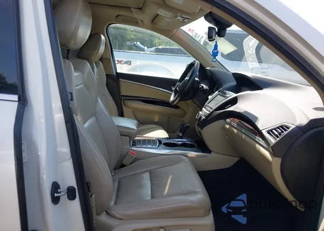 2014 Acura Mdx Advance Pkg W/Entertainment Pkg from USA, damaged, VIN 5FRYD4H85EB039702